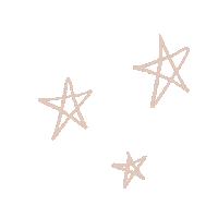 CicloBeta pink blue stars drawing Sticker