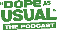 Dope As Usual Podcast Sticker by Dope As Yola