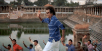 Superstar Rajinikanth Dancing GIF by Tʜᴀʟᴀɪᴠᴀʀ Fᴀɴʙᴏʏ