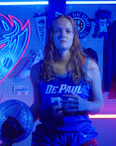 Womens Basketball GIF by DePaul Athletics