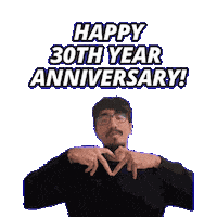 30Th Anniversary Sticker