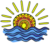 Summer Beach Sticker by Jeff McCann