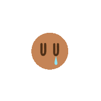 Sad Pop Art Sticker