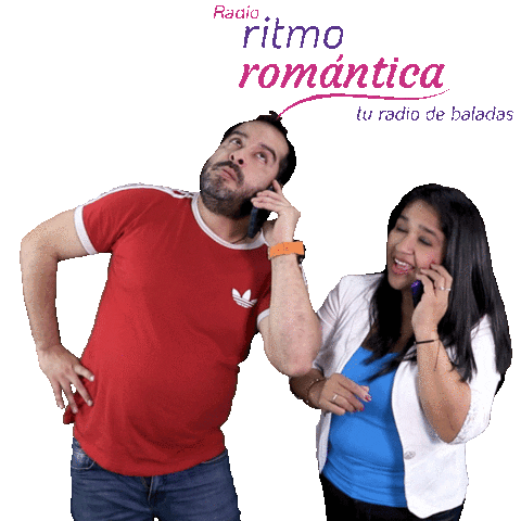 RitmoRomantica amor romance radio amigos Sticker