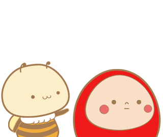 Bee Poke Sticker by てくのハウス｜てくマル＆マキびぃ
