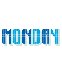 Monday Dots Sticker by LEGO