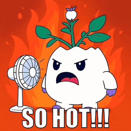Melting Heat Wave GIF by Magic Eden