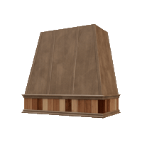 Hoodsly_ hoodsly reclaimed wood tapered Sticker