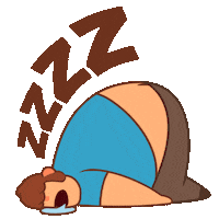 Sleepy Game Sticker by Almost a Hero