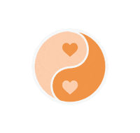 Happy Ying Yang Sticker