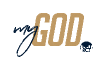 My God Logo Sticker by Rampchurchtx