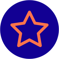 Star Bleu Sticker by Flexy