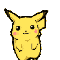 cute pokemon pika STICKER