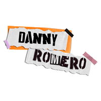 danny romero massivo records Sticker by Carbon Fiber Music