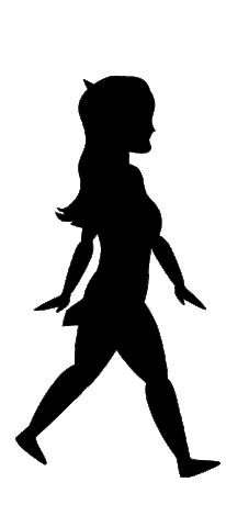 lukeehrenholz walking dnd elf dungeons and dragons Sticker