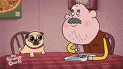 Pug Grandpa GIF by Ludo Studio