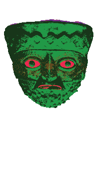 MagickMntn trippy psychedelic weird feelings magick mountain Sticker