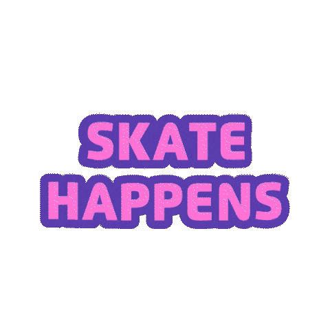 Skate Sticker by BX Rink