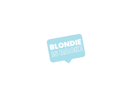 Blondie Bumper Sticker by Cookie Time