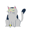 Bored Cat GIF by Quarks