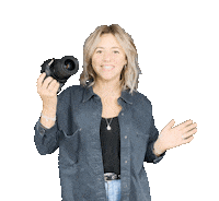 NanseePhotography happy dancing smile woman Sticker