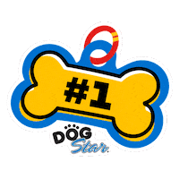 echannel_ec dog perro perros number one Sticker