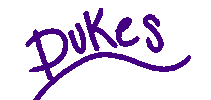Duke Sticker by James Madison University
