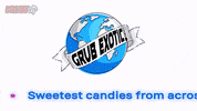 GrubExotic drinks candy soda chips GIF