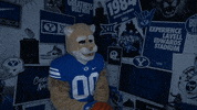Byu Basketball Cosmo GIF by BYU Cougars