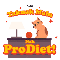 Cat Sticker by ProDiet Malaysia