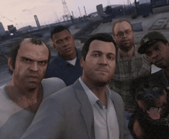 Grand Theft Auto Selfie GIF
