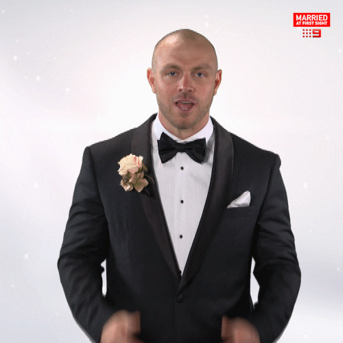 Channel 9 Reaction GIF by Married At First Sight Australia
