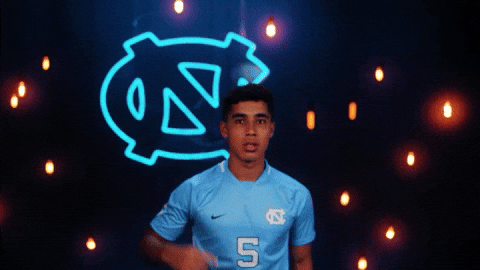 North Carolina Soccer GIF by UNC Tar Heels