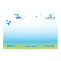 Run Charity Sticker by DEBRA Austria