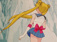 sailor moon wind GIF