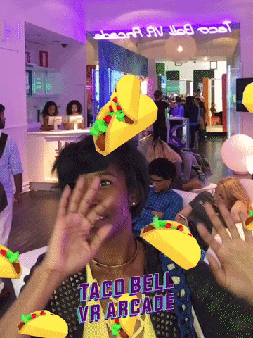 vrarcade GIF by Taco Bell VR Arcade