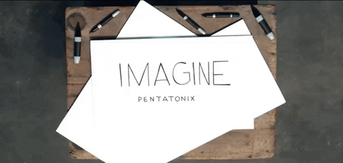 imagine john lennon GIF by Pentatonix – Official GIPHY 