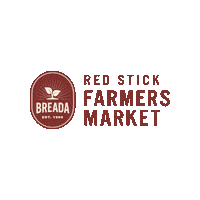 RedStickFarmersMarket market farmers farmers market red stick Sticker