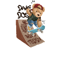 Skate Sticker by Dame dos