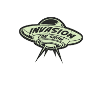 InvasionCarShow dallas ufo invasion deepellum Sticker