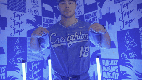 Creighton Bluejays Baseball GIF by Creighton University Athletics