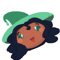 brunamartinsdorneles fire water earth witch Sticker