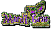 Mardi Gras Sticker