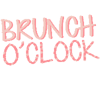 Brunch Time Sticker