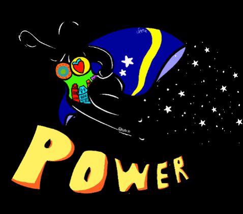 Chichi-Curacao giphygifmaker giphyattribution power girl power GIF