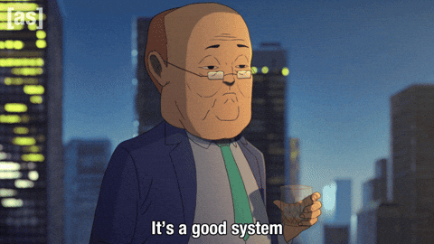 Boss Shrug GIF by Adult Swim