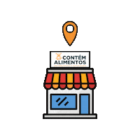 Sticker by Contém Alimentos