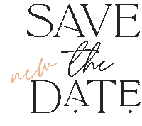 Save The Date Sticker by The Ohio Wedding Collective