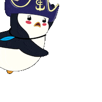 Slow Motion No Sticker by Pudgy Penguins