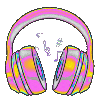 Rainbow Listen Sticker